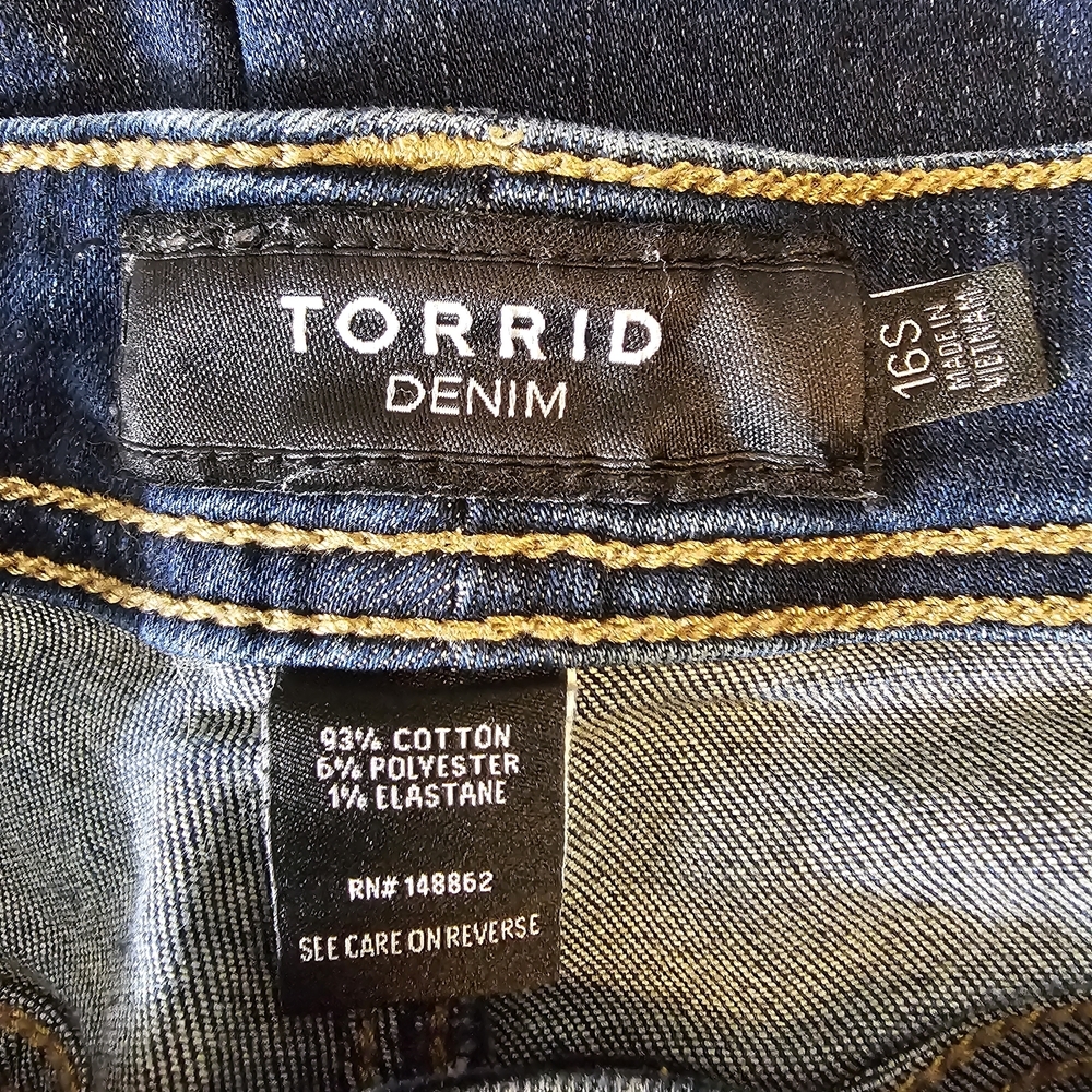 Torrid Dark Blue Boot Cut Jeans - Picture 4 of 6